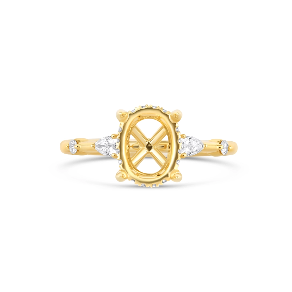 Engagement Collections Engagement Rings in Yellow Gold containing Diamond 454117
