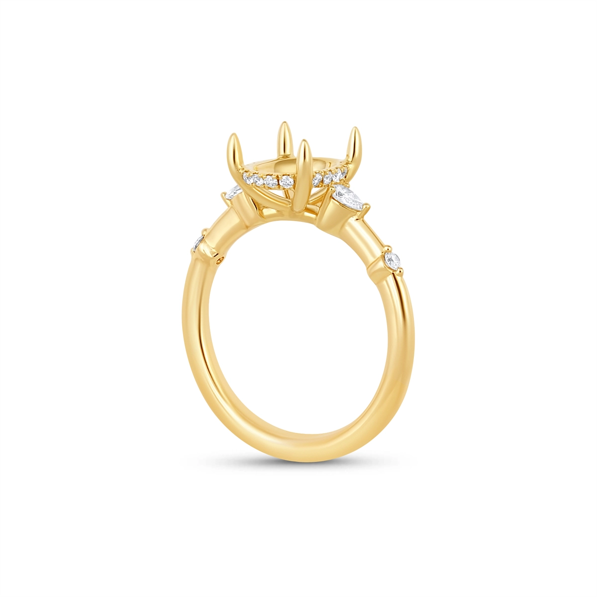 Engagement Collections Engagement Rings in Yellow Gold containing Diamond 454117