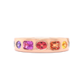 Rings Rings in Rose Gold containing Other, Multi-gemstone, Sapphire 454132
