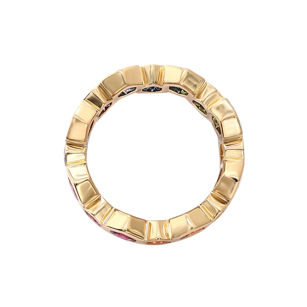 Rings Rings in Yellow Gold containing Other, Multi-gemstone, Sapphire 454134