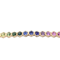 Bracelets Bracelets in Yellow Gold containing Other, Multi-gemstone, Sapphire 454135