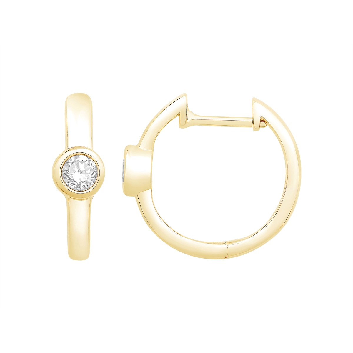 Earrings Earrings in Yellow Gold containing Diamond 454145