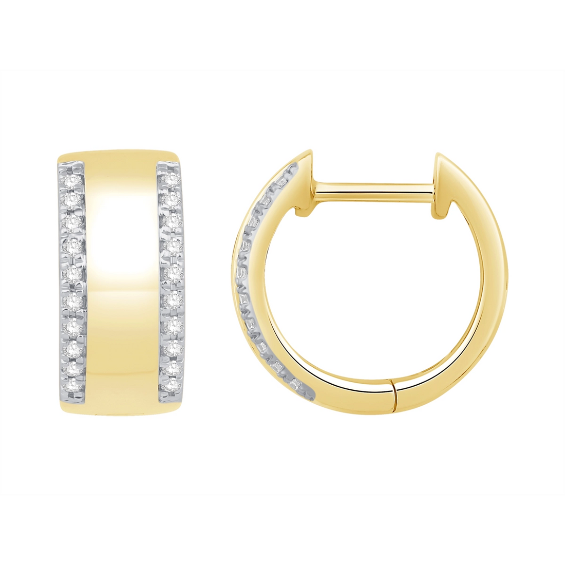 Earrings Earrings in Mixed Metals containing Diamond 454151