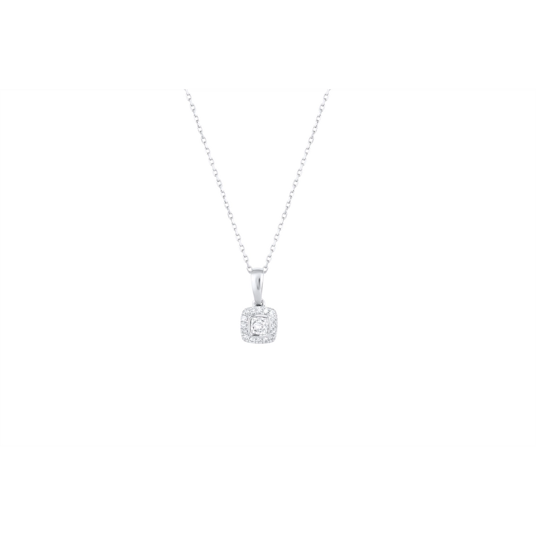 Necklaces Necklaces in White Gold containing Diamond 454155