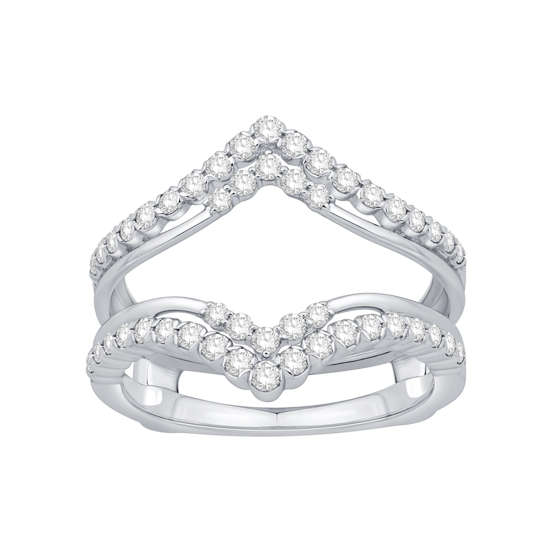 Wedding Bands Wedding Rings in White Gold containing Diamond 454163