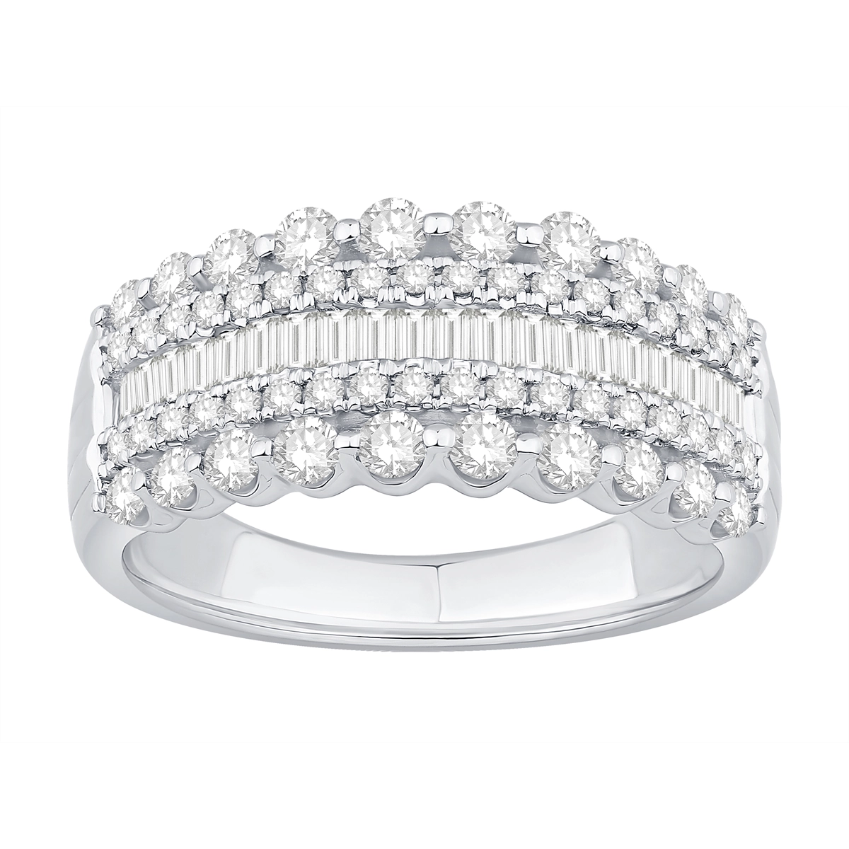 Wedding Bands Rings in White Gold containing Diamond 454164