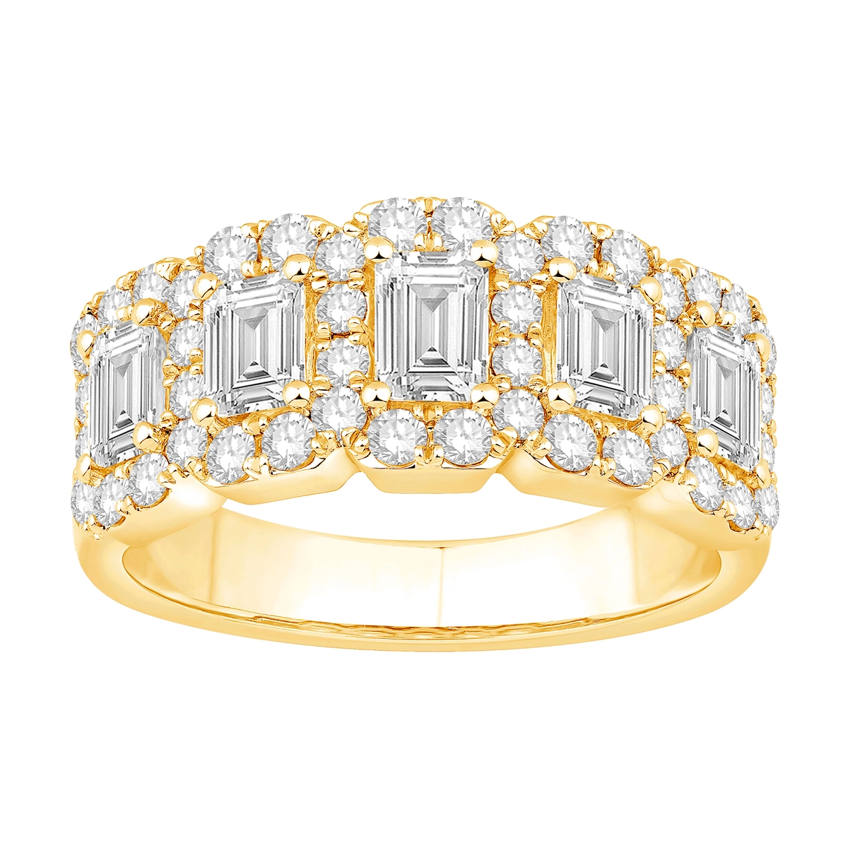 Wedding Bands Rings in Yellow Gold containing Diamond 454166