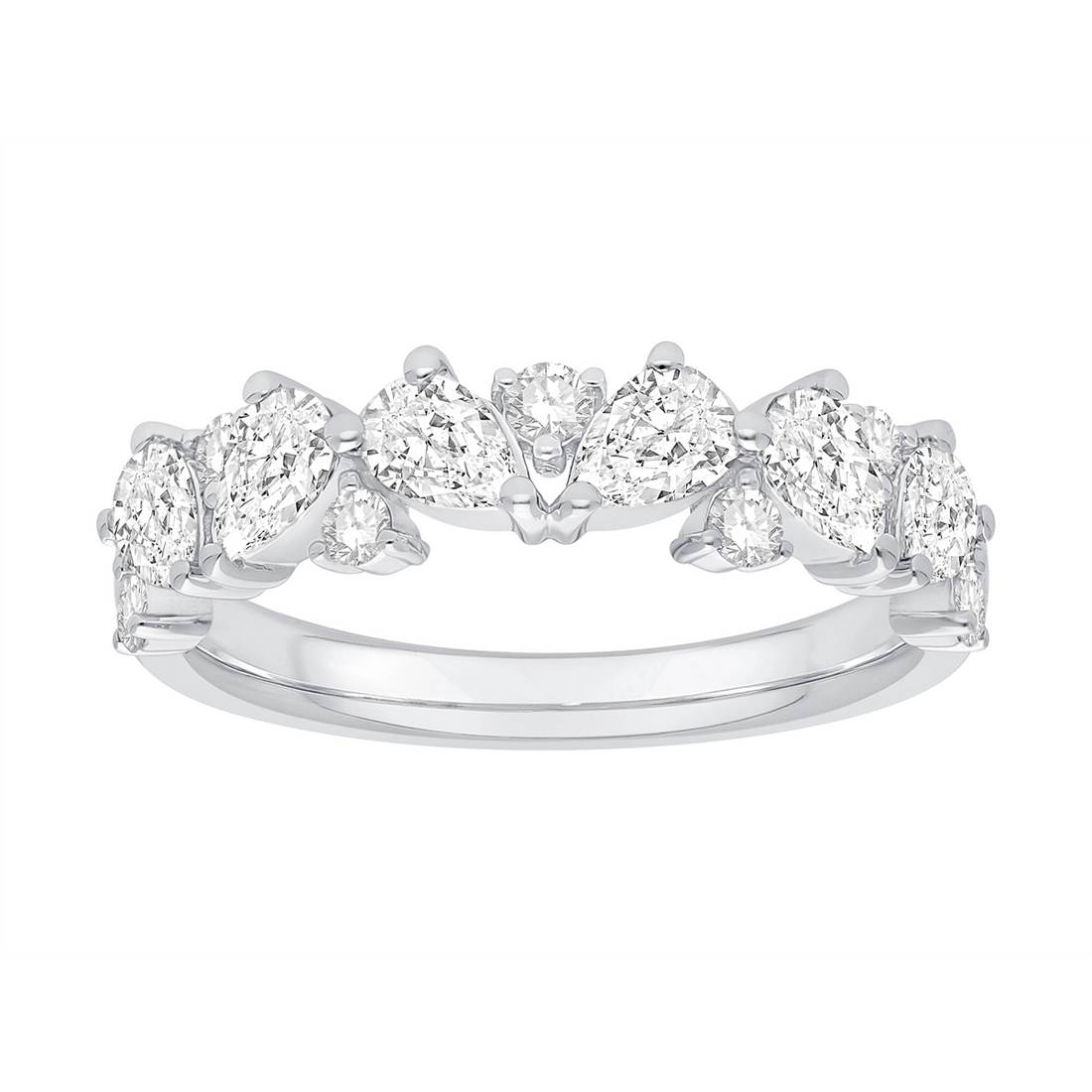Wedding Bands Rings in White Gold containing Diamond 454168