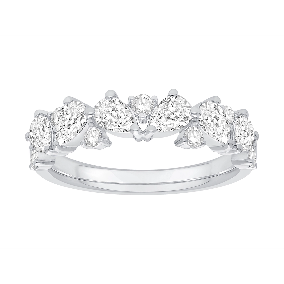 Wedding Bands Rings in White Gold containing Diamond 454168