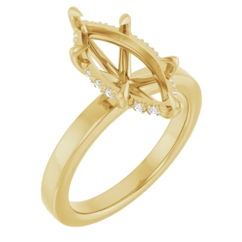 Engagement Collections Engagement Rings in Yellow Gold containing Diamond 454206