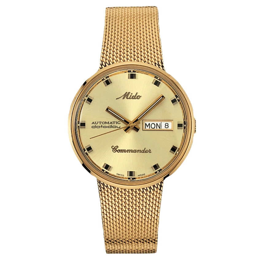 Mido watch in Yellow Gold M842932213