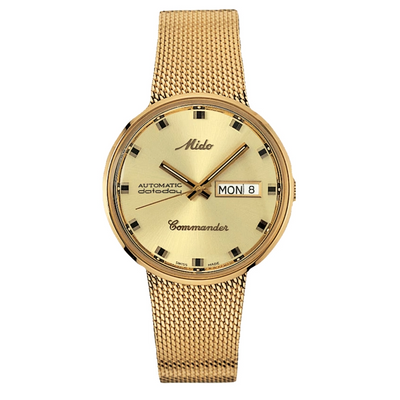 Mido watch in Yellow Gold M842932213