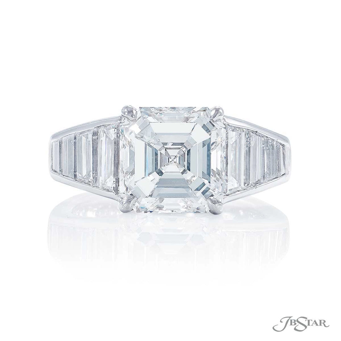 JB Star Engagement Rings in Platinum/Palladium containing Diamond 7145/001