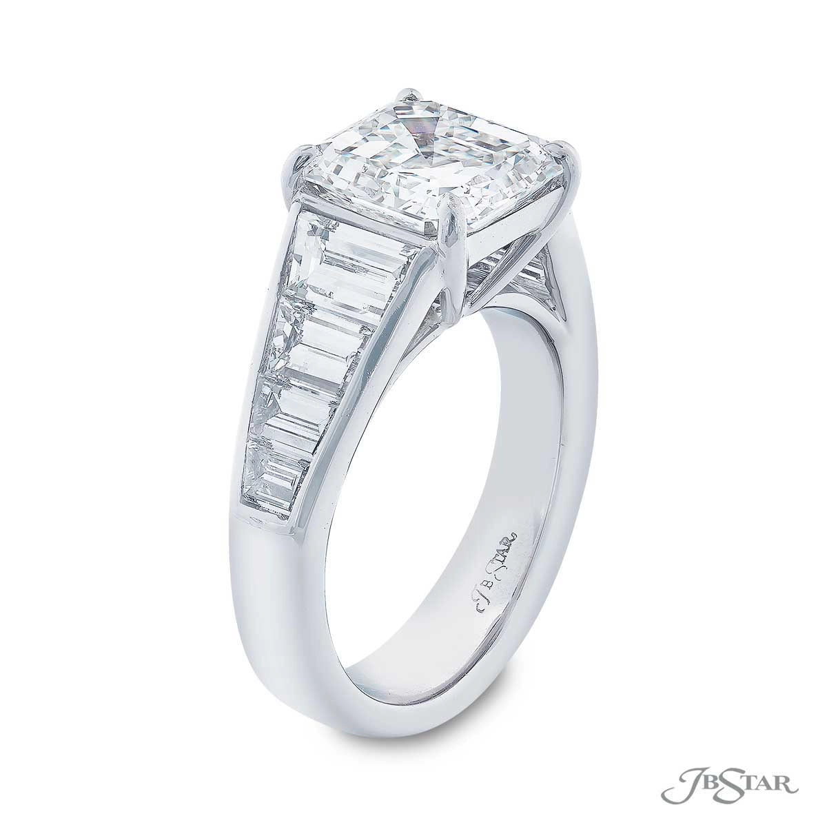 JB Star Engagement Rings in Platinum/Palladium containing Diamond 7145/001