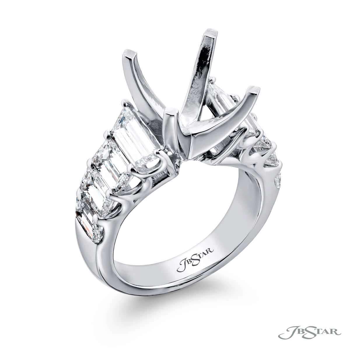 JB Star Engagement Rings in Platinum/Palladium containing Diamond 5386/019