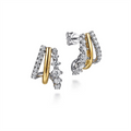 Gabriel & Co Earrings in Mixed Metals containing Diamond EG15329M45JJ