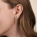 Gabriel & Co Earrings in Mixed Metals containing Diamond EG15329M45JJ