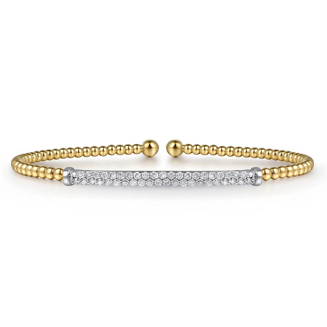Gabriel & Co Bracelets in Yellow Gold containing Diamond BG4262-62Y45JJ
