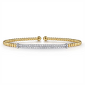 Gabriel & Co Bracelets in Yellow Gold containing Diamond BG4262-62Y45JJ