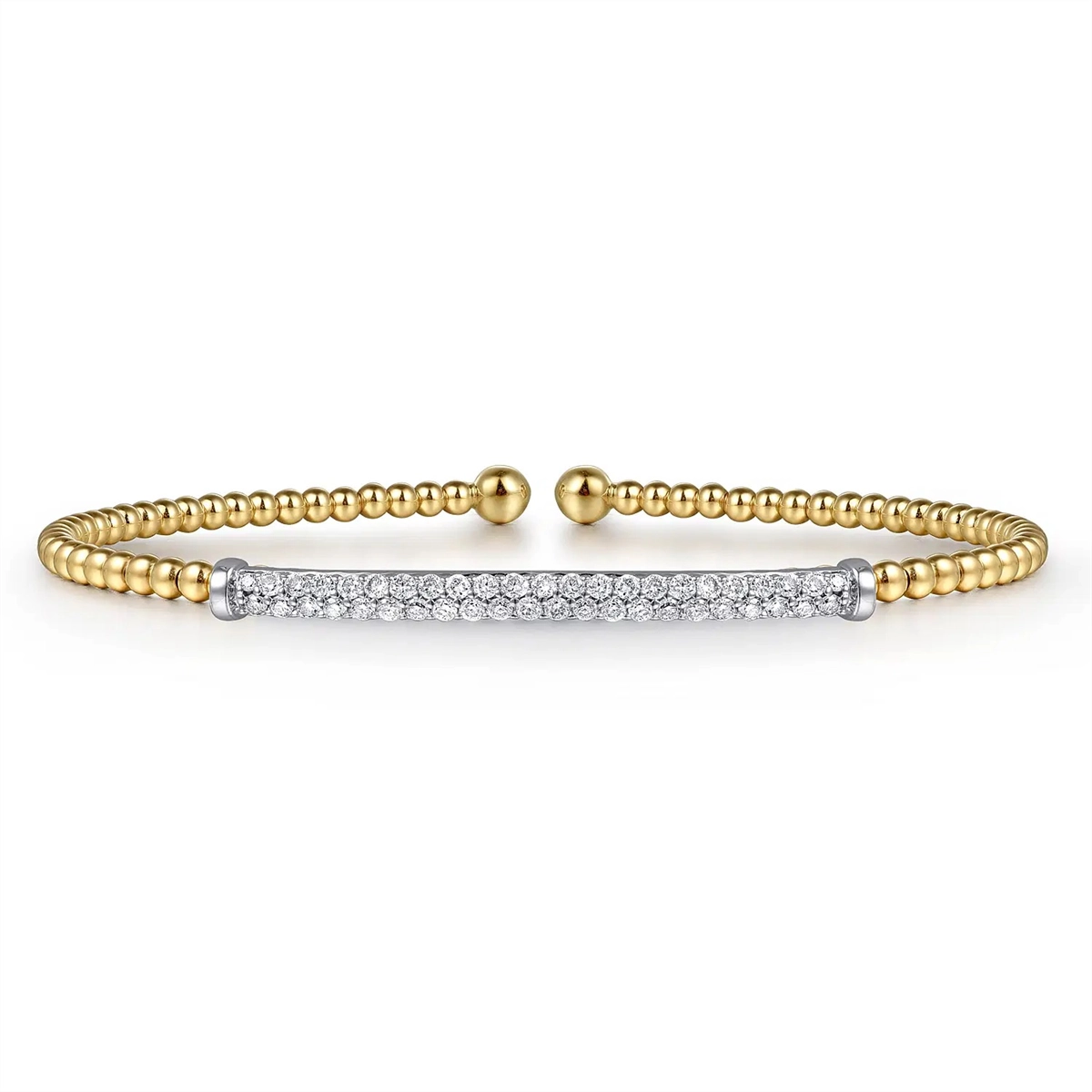 Gabriel & Co Bracelets in Yellow Gold containing Diamond BG4262-62Y45JJ