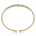 Gabriel & Co Bracelets in Mixed Metals containing Diamond BG4362-62M45JJ