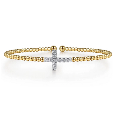 Gabriel & Co Bracelets in Mixed Metals containing Diamond BG5139-62M45JJ