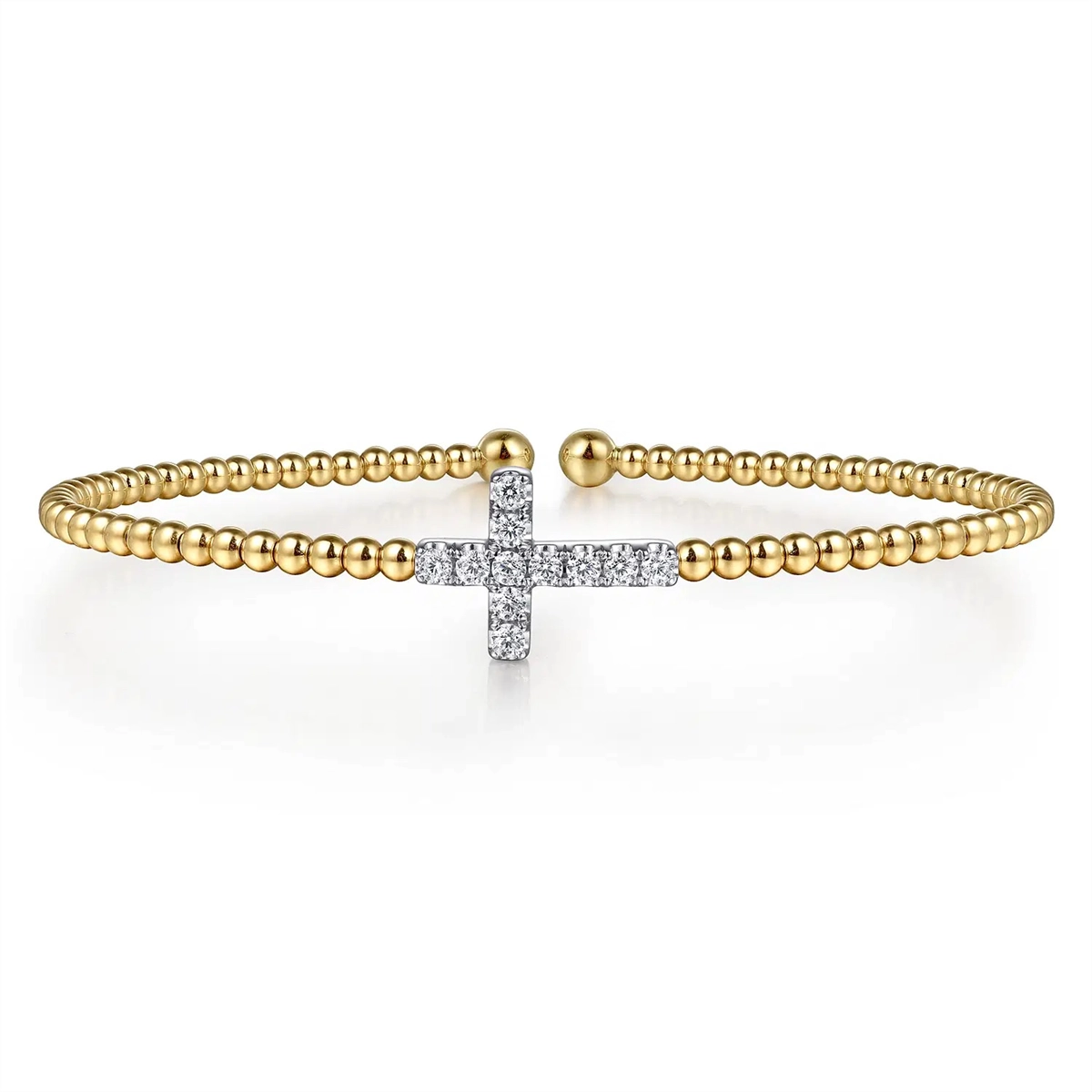 Gabriel & Co Bracelets in Mixed Metals containing Diamond BG5139-62M45JJ