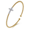 Gabriel & Co Bracelets in Mixed Metals containing Diamond BG5139-62M45JJ