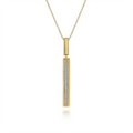 Gabriel & Co Necklaces in Yellow Gold containing Diamond NK8015Y45JJ