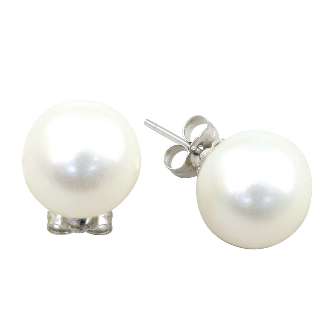 Earrings Earrings in White Gold containing Pearl 454450