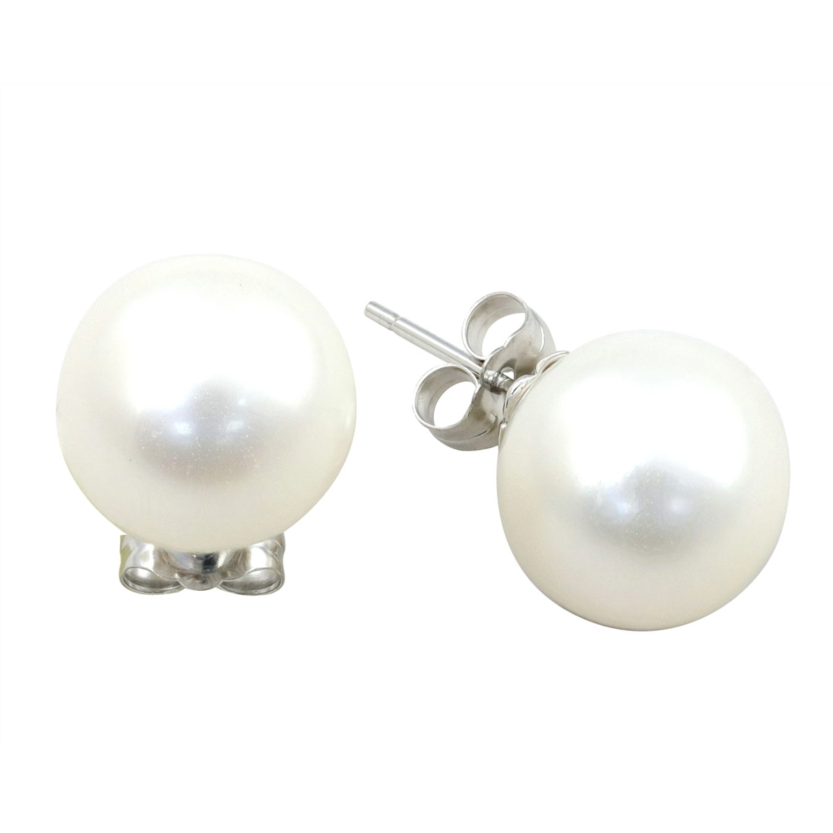 Earrings Earrings in White Gold containing Pearl 454450