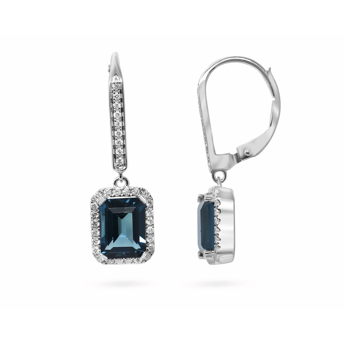 Earrings Jewelry in White Gold 454453