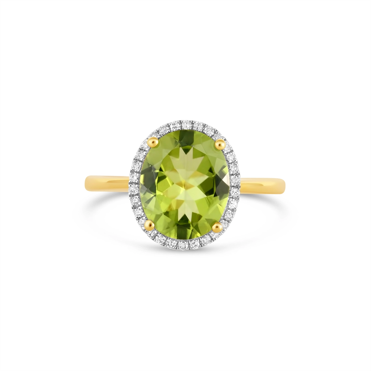 Rings Rings in Yellow Gold containing Peridot, Diamond 454474