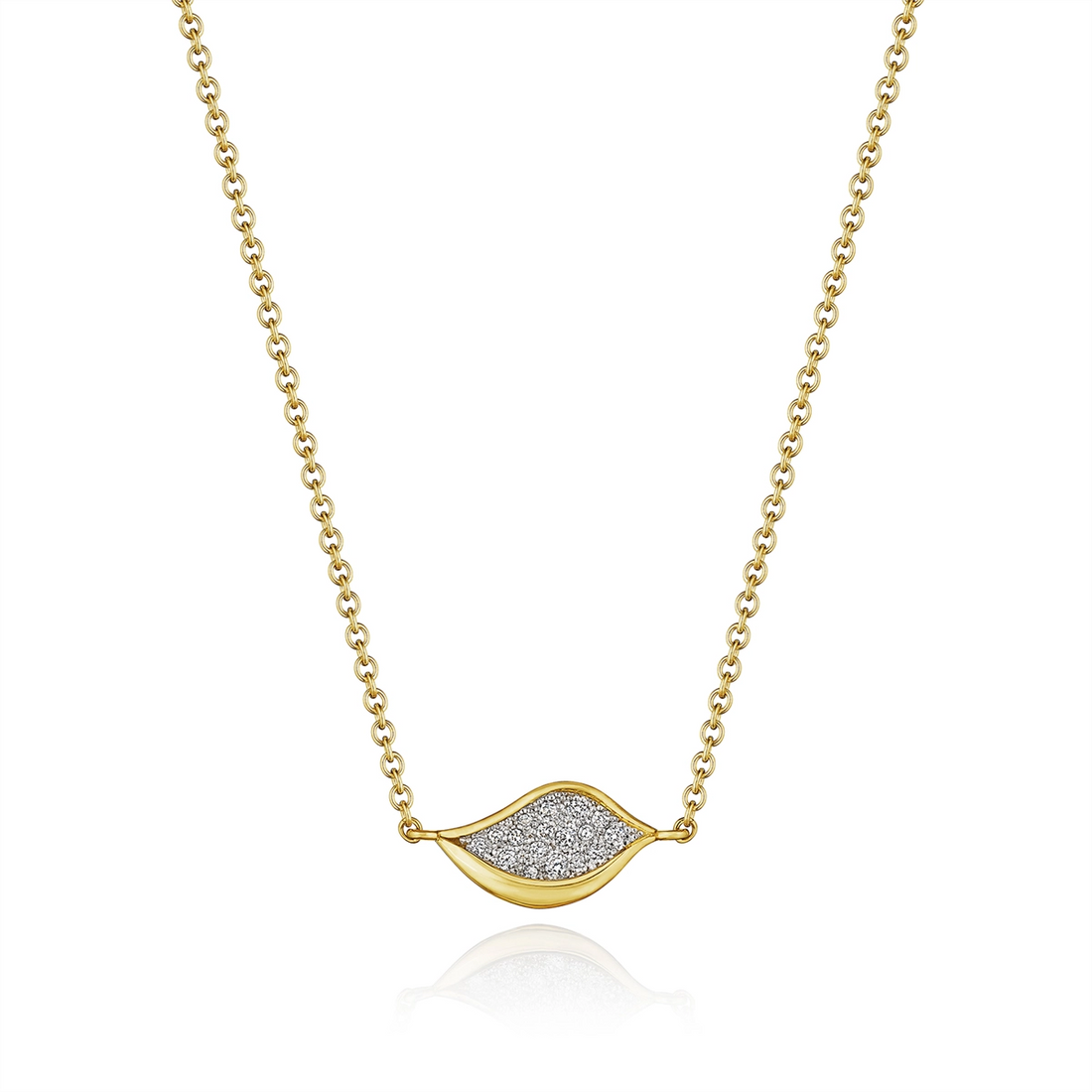 Tacori Necklaces in Yellow Gold containing Diamond FN 911 Y 18