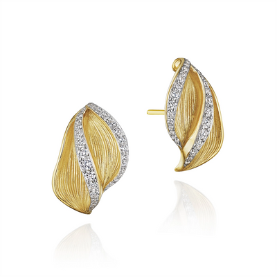 Tacori Earrings in Yellow Gold containing Diamond FE 906 Y