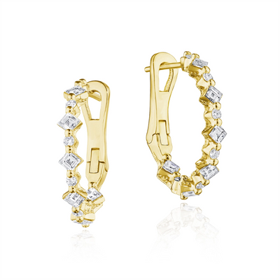 Tacori Earrings in Yellow Gold containing Diamond FE 893 Y