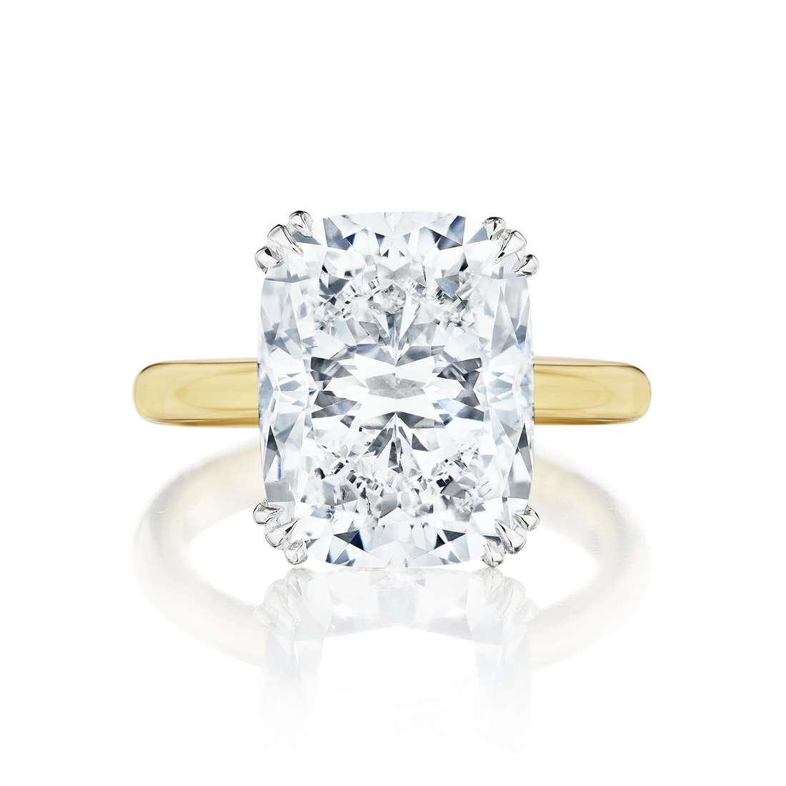Tacori Engagement Rings in Platinum/Palladium containing Diamond 431 CU 13.5X10.5 LDYPT