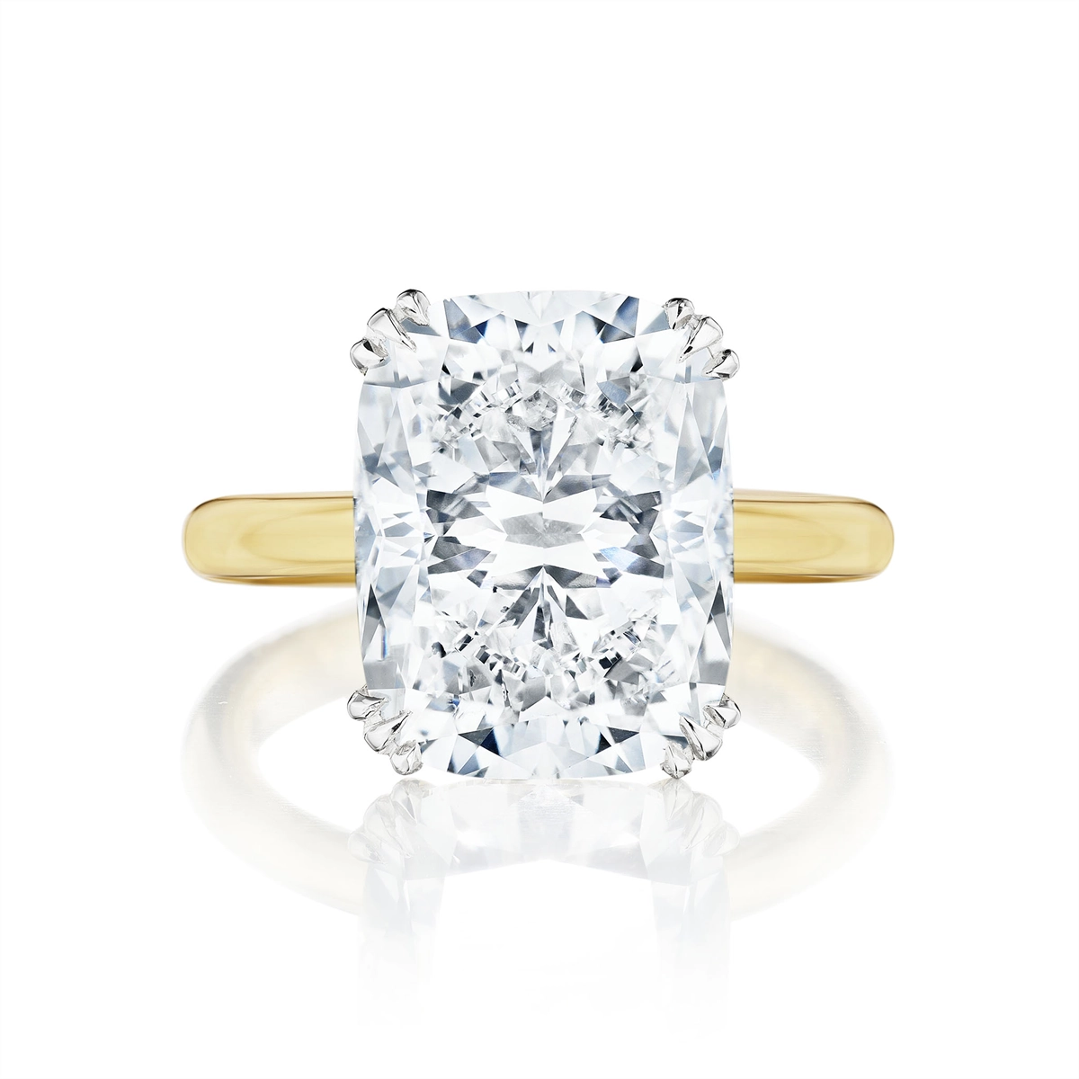 Tacori Engagement Rings in Platinum/Palladium containing Diamond 431 CU 13.5X10.5 LDYPT