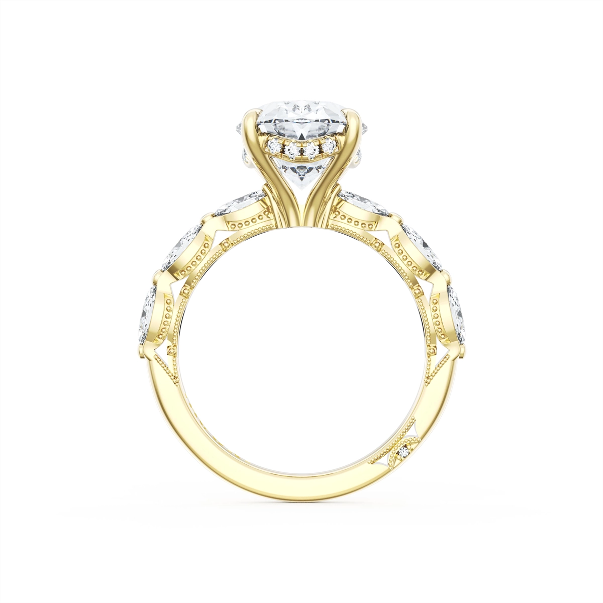 Tacori Engagement Rings in Yellow Gold containing Diamond 454513
