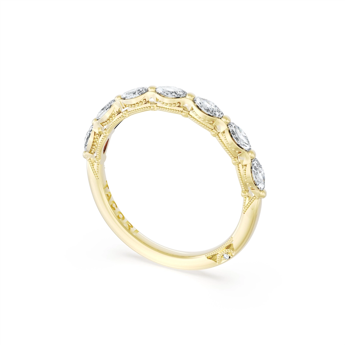 Tacori Wedding Rings in Yellow Gold containing Diamond 454515