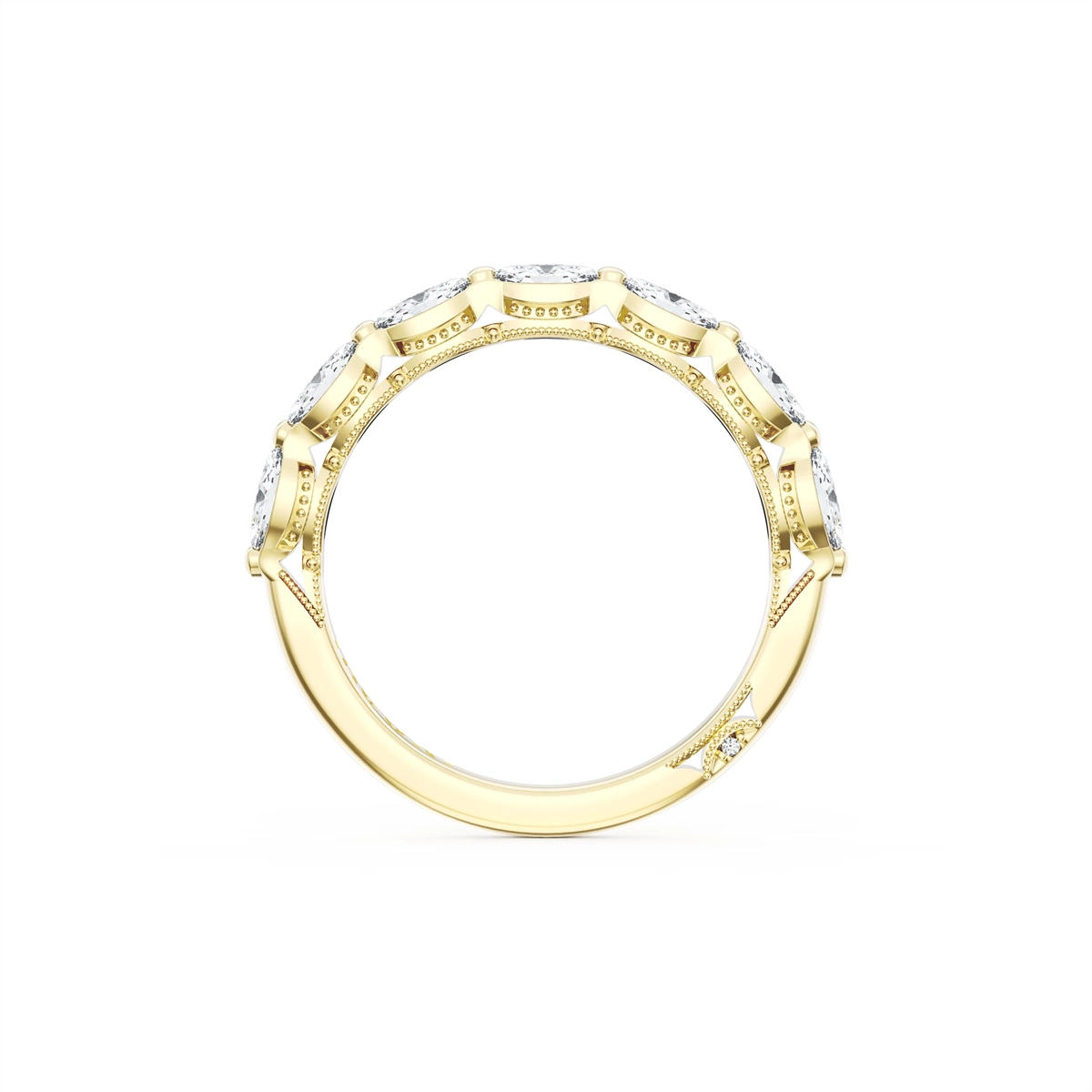 Tacori Wedding Rings in Yellow Gold containing Diamond 454517