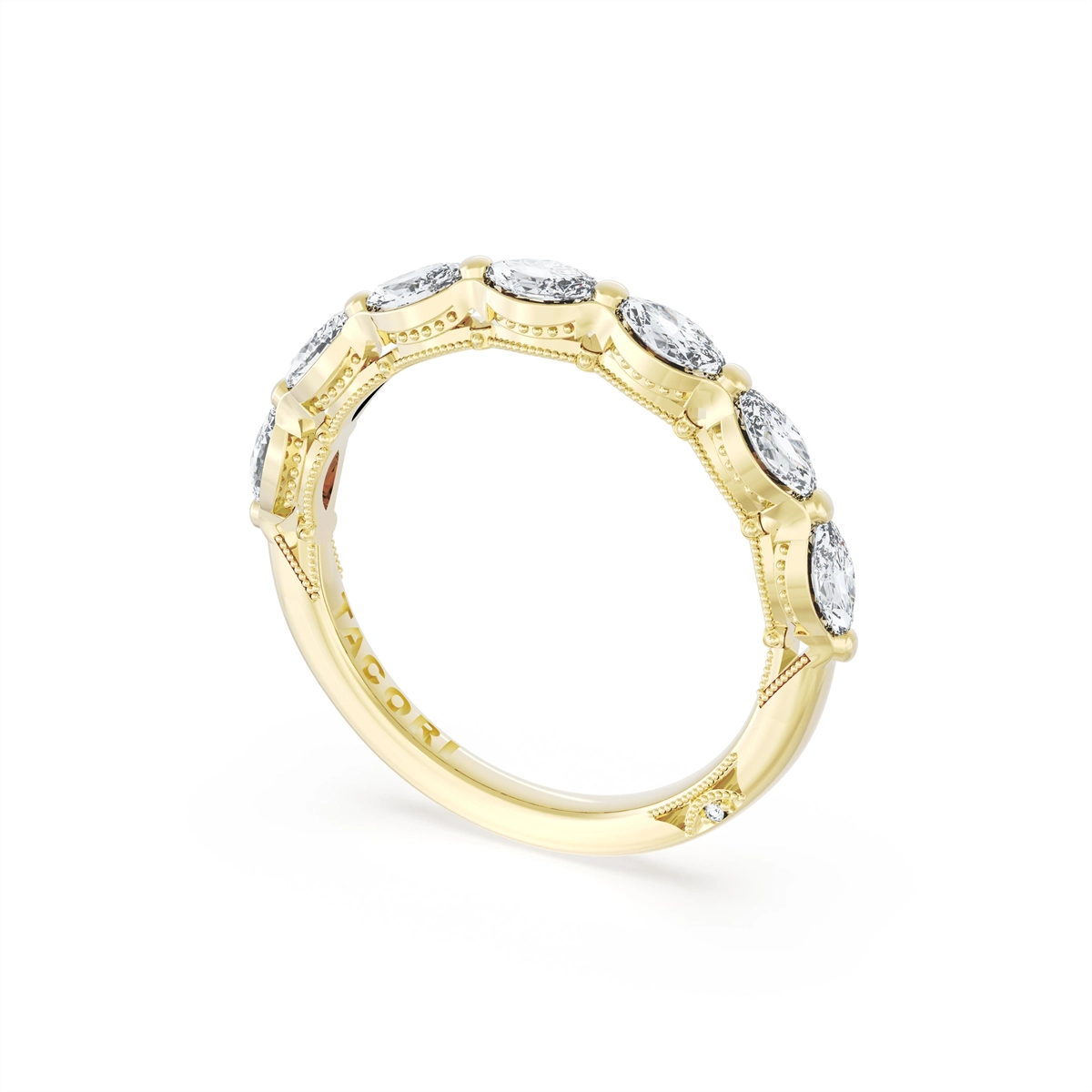 Tacori Wedding Rings in Yellow Gold containing Diamond 454517