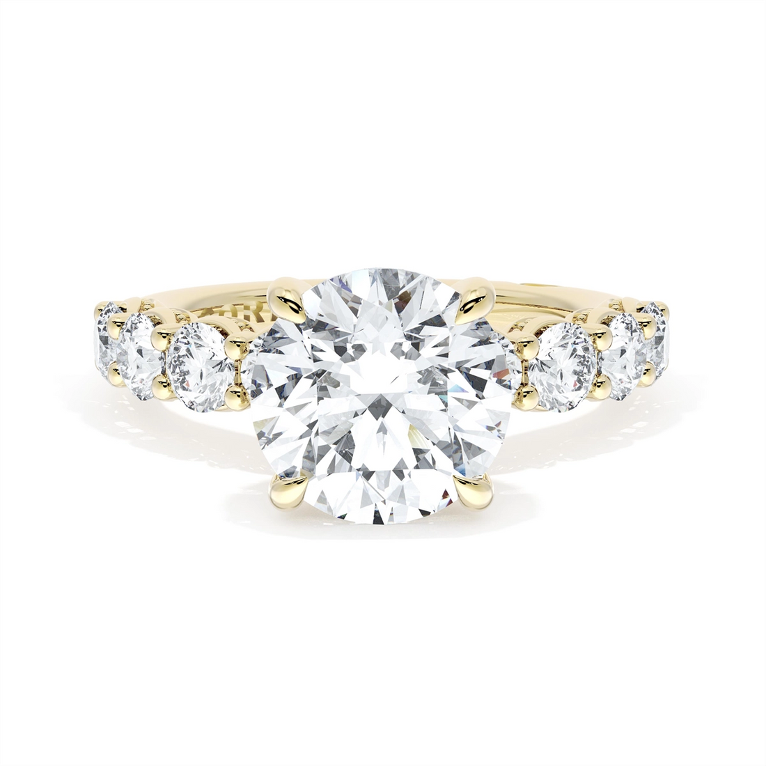 Tacori Engagement Rings in Yellow Gold containing Diamond 415 RD 9.5 Y