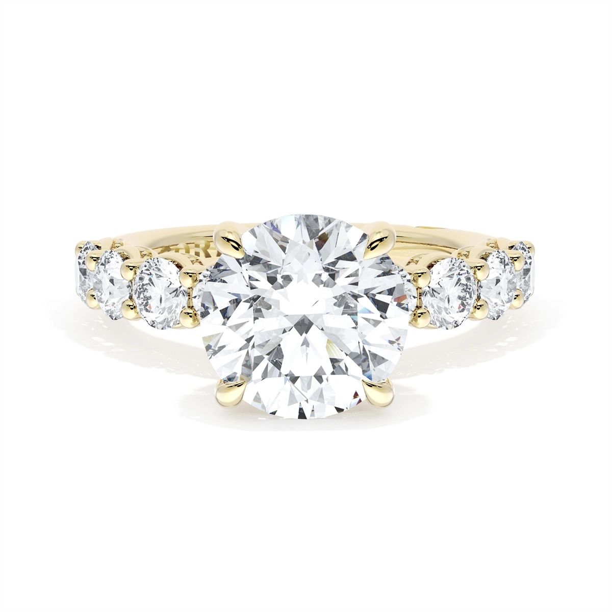Tacori Engagement Rings in Yellow Gold containing Diamond 415 RD 9.5 Y