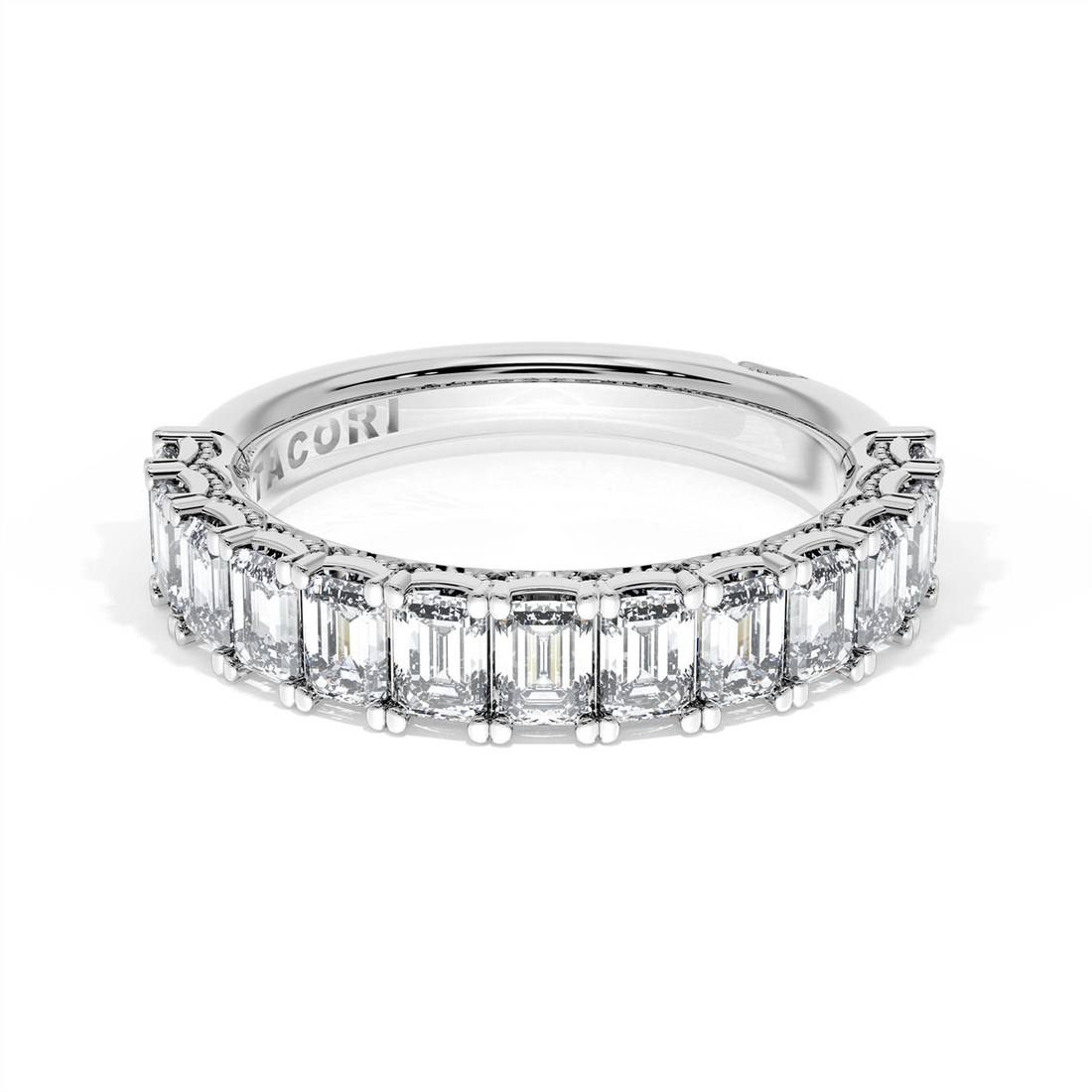 Tacori Wedding Rings in Platinum/Palladium containing Diamond 454522