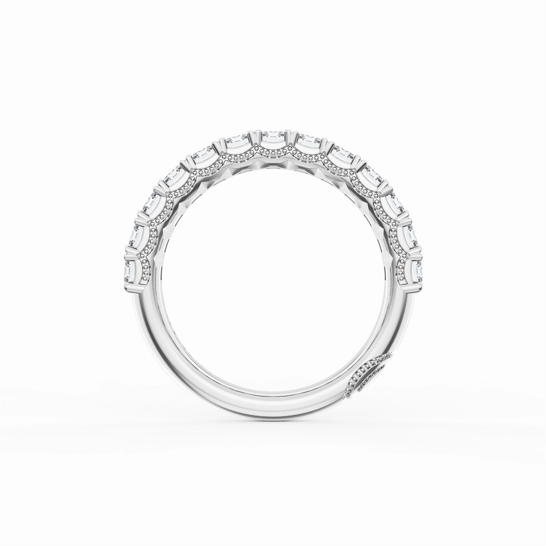 Tacori Wedding Rings in Platinum/Palladium containing Diamond 454522