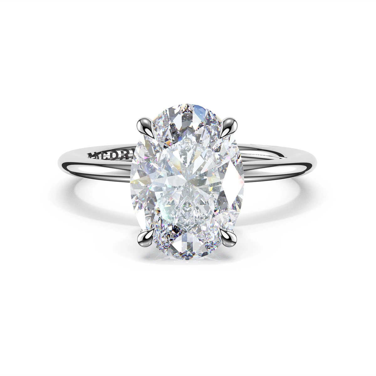 Tacori Engagement Rings in White Gold containing Diamond 423 1.8 OV 11.5X8.5W