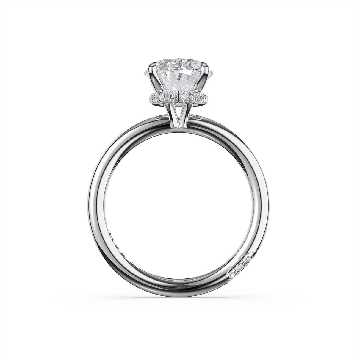Tacori Engagement Rings in White Gold containing Diamond 423 1.8 OV 11.5X8.5W