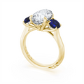 Tacori Engagement Rings in Yellow Gold containing Multi-gemstone, Diamond, Sapphire 411 2.7 OV 11.5X8.5 BSY