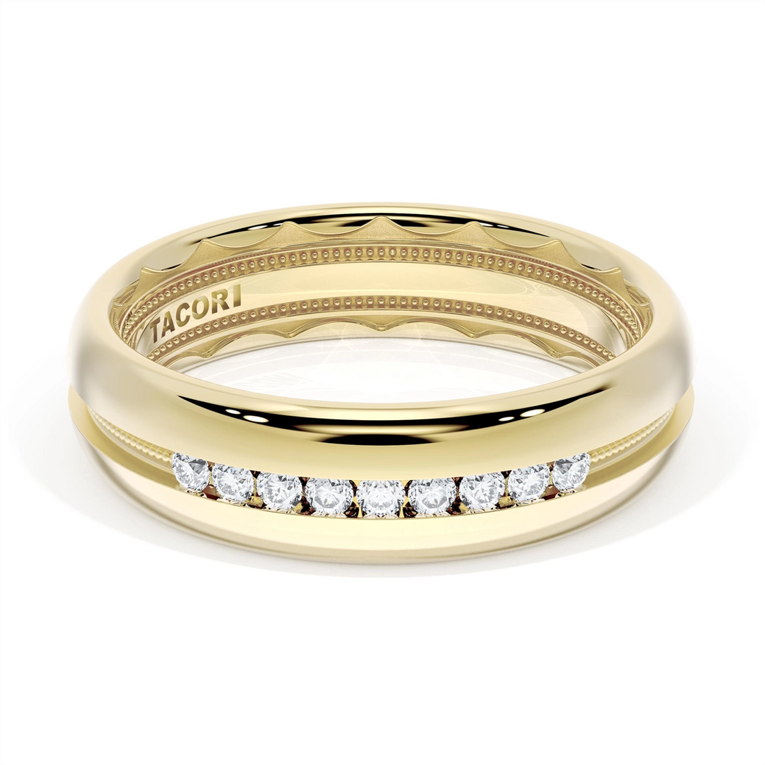 Tacori Wedding Rings in Yellow Gold containing Diamond 454527